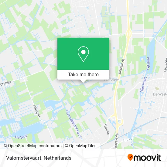 Valomstervaart map