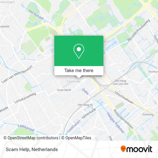 Scam Help map