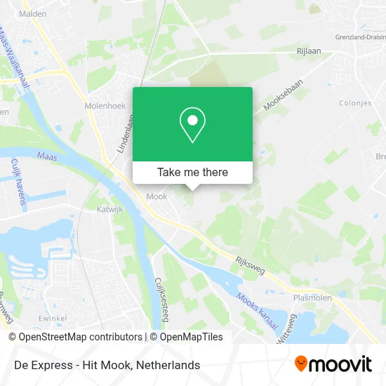 De Express - Hit Mook map