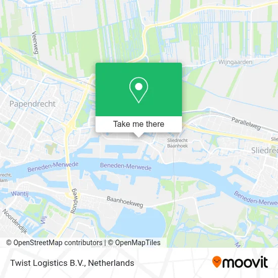 Twist Logistics B.V. map