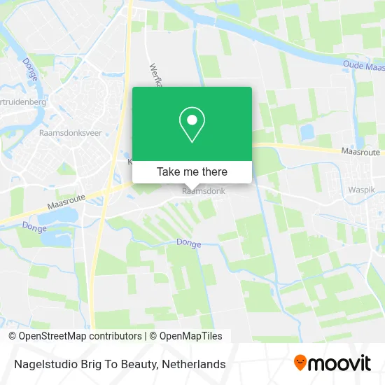 Nagelstudio Brig To Beauty map