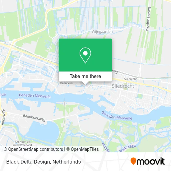 Black Delta Design map