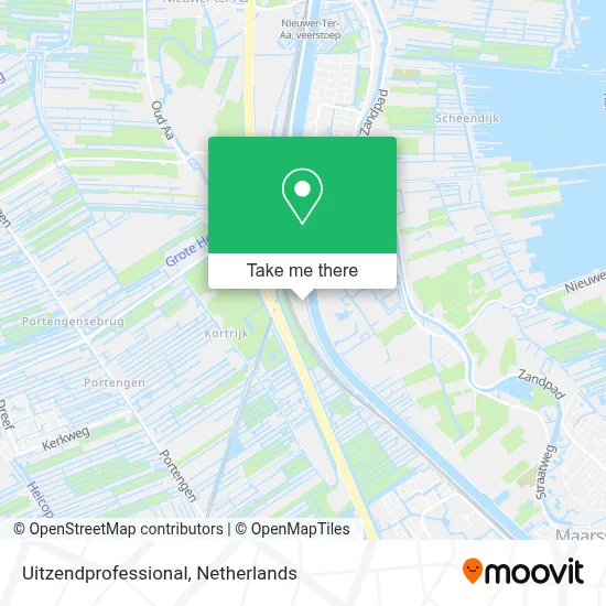 Uitzendprofessional map
