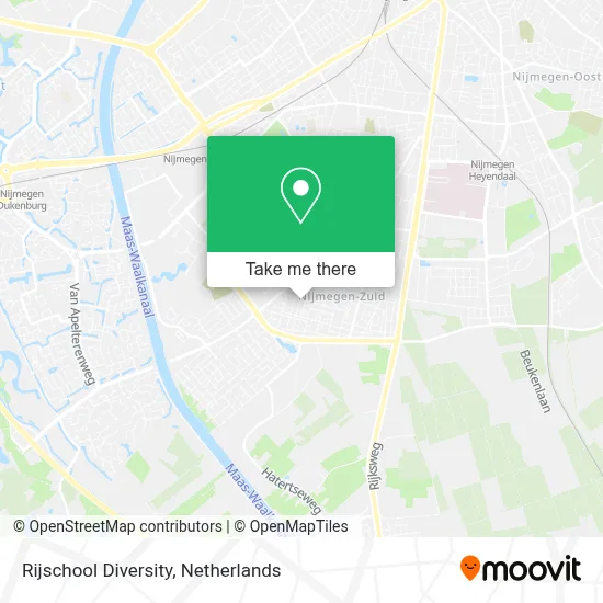 Rijschool Diversity Karte