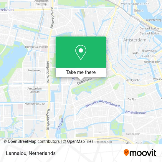 Lannalou map