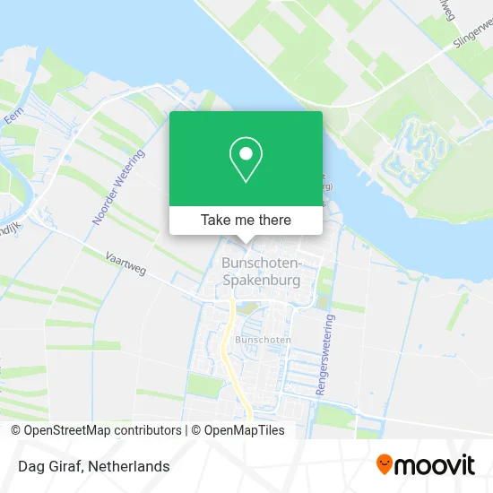 Dag Giraf map