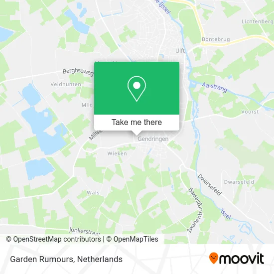 Garden Rumours map