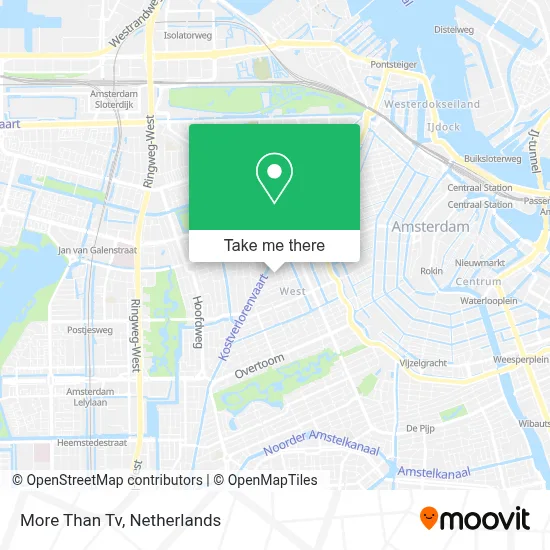 More Than Tv map