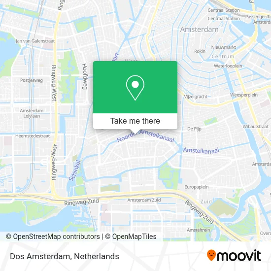 Dos Amsterdam map