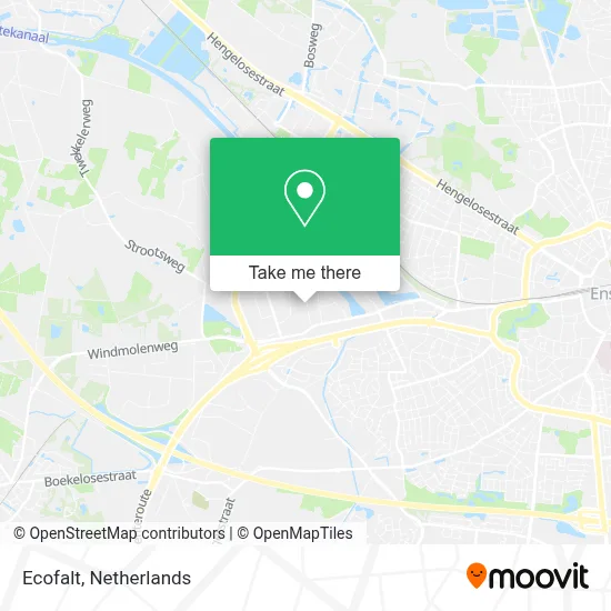 Ecofalt map
