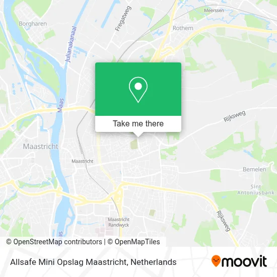 Allsafe Mini Opslag Maastricht map