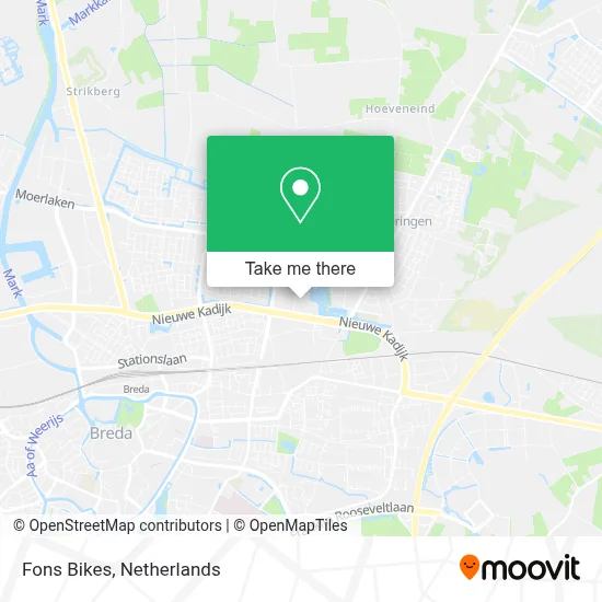 Fons Bikes map