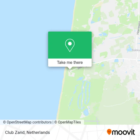 Club Zand map