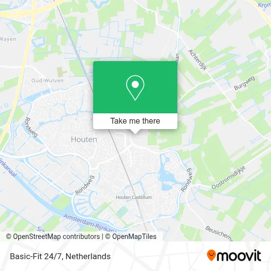 Basic-Fit 24/7 Karte