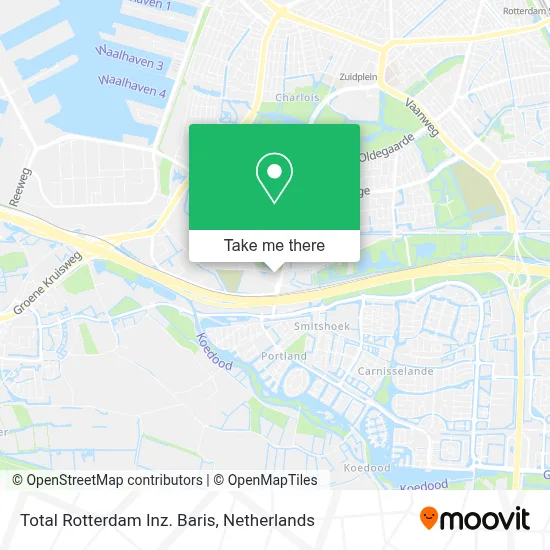 Total Rotterdam Inz. Baris map