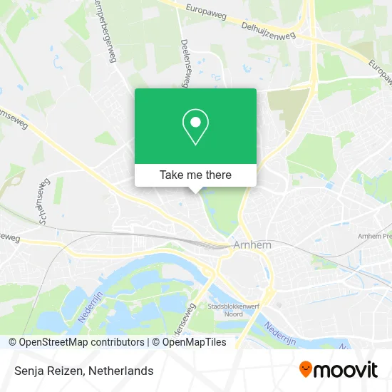 Senja Reizen map