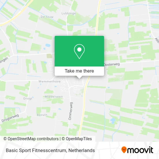 Basic Sport Fitnesscentrum map