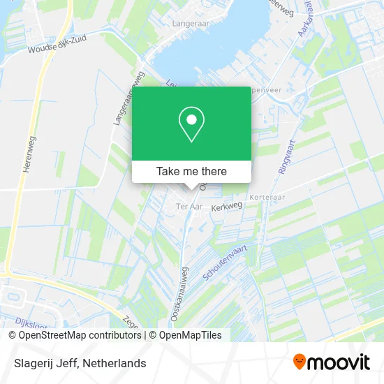 Slagerij Jeff map
