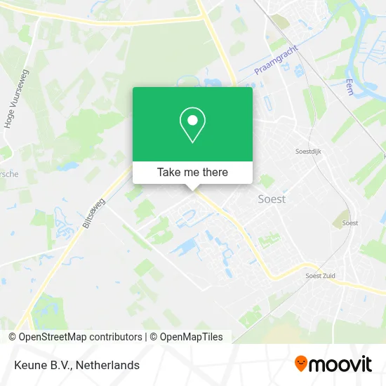 Keune B.V. map