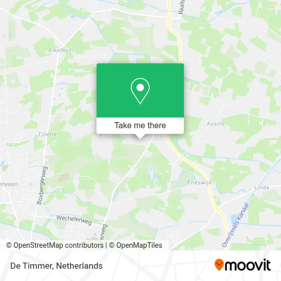 De Timmer map