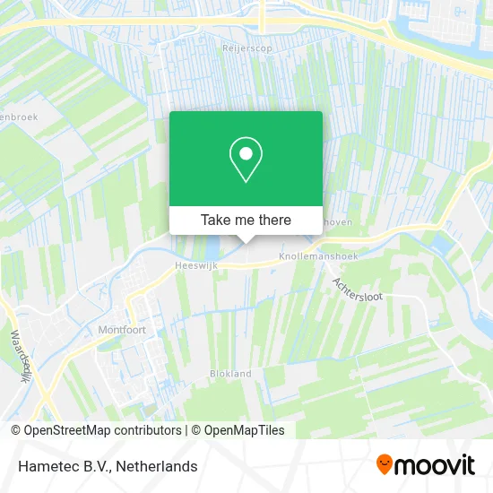 Hametec B.V. map