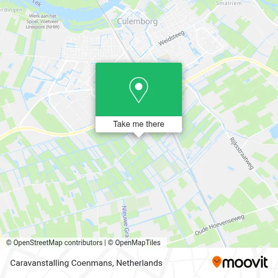 Caravanstalling Coenmans map