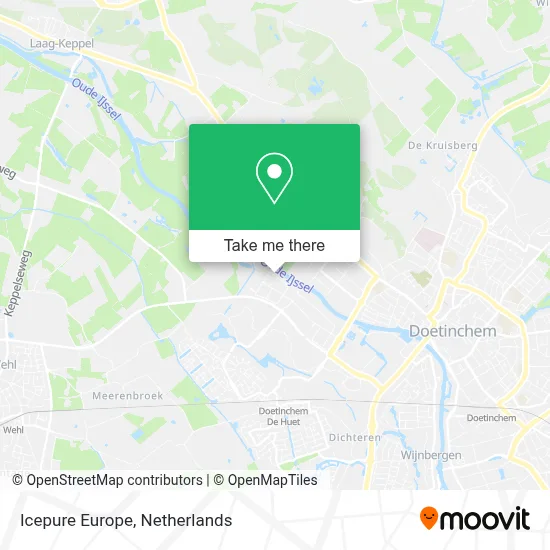 Icepure Europe map