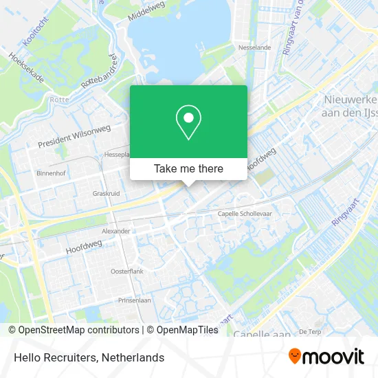 Hello Recruiters map