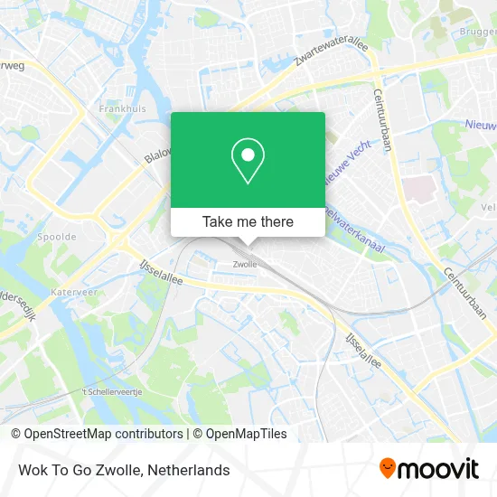 Wok To Go Zwolle map
