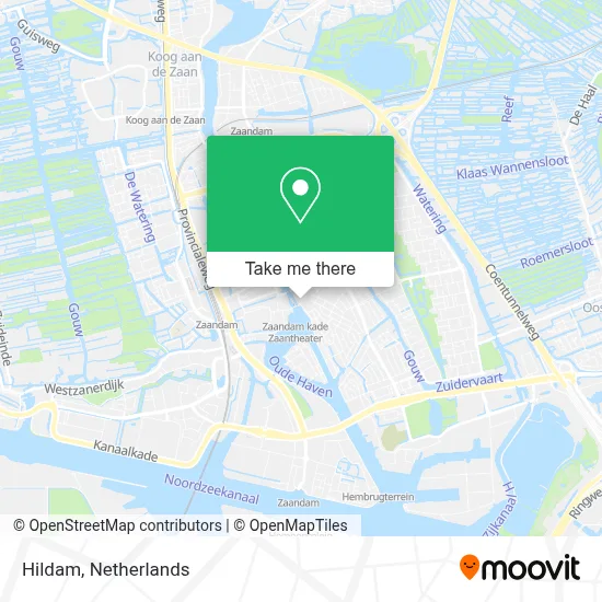 Hildam map