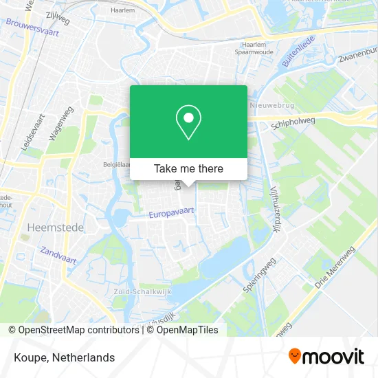 Koupe map