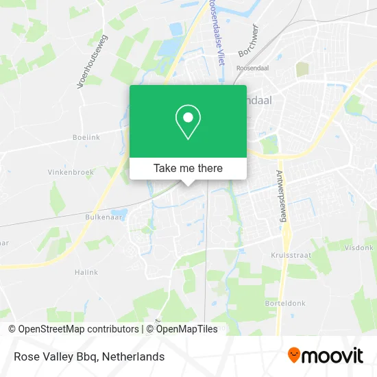 Rose Valley Bbq map