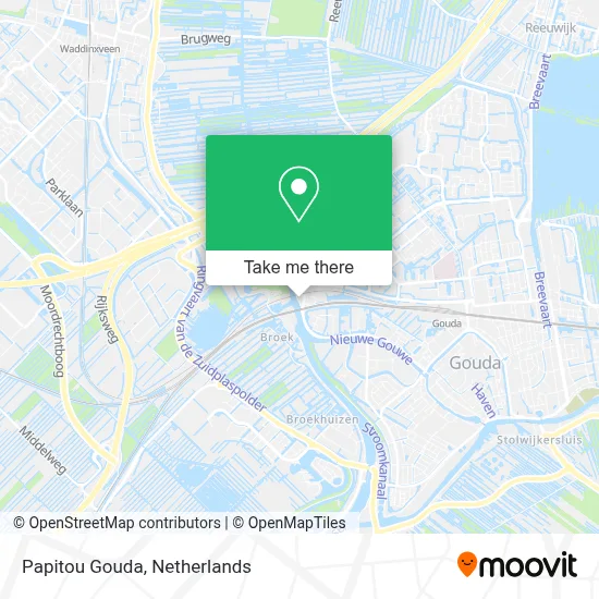 Papitou Gouda map