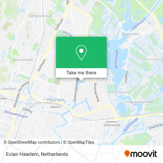 Eclair Haarlem map