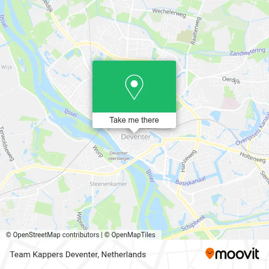 Team Kappers Deventer map