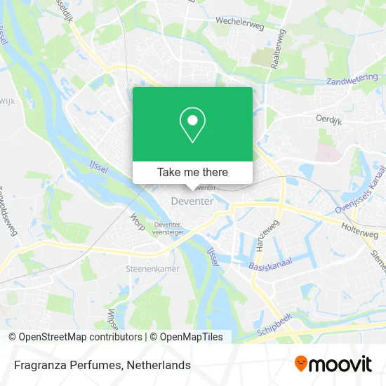 Fragranza Perfumes map