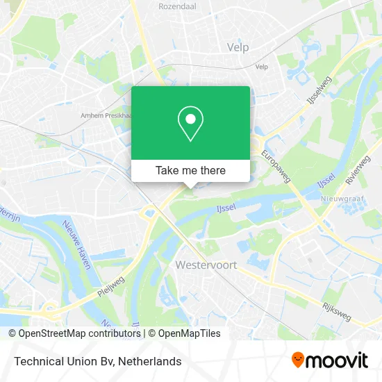 Technical Union Bv map