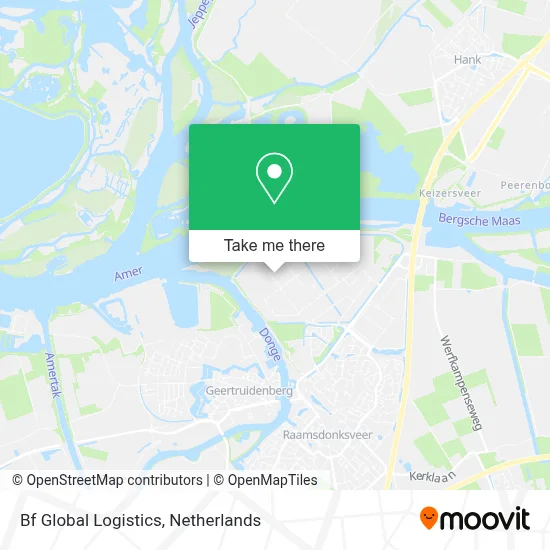 Bf Global Logistics map