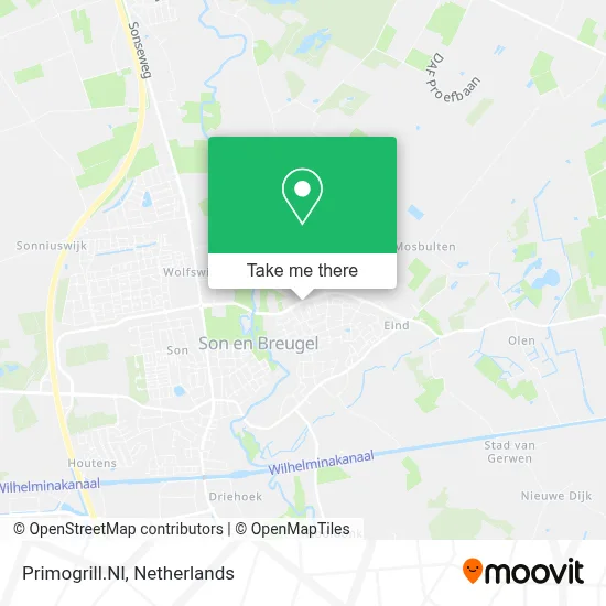 Primogrill.Nl map