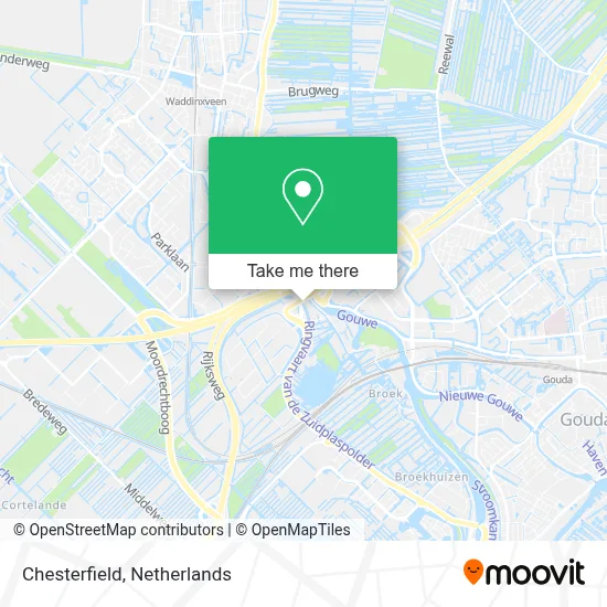 Chesterfield map