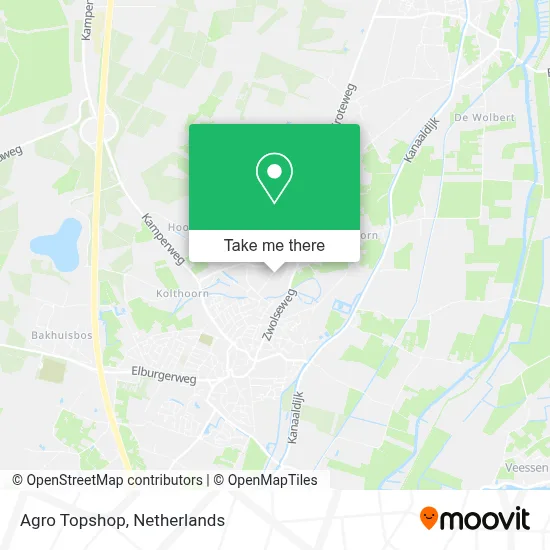 Agro Topshop map