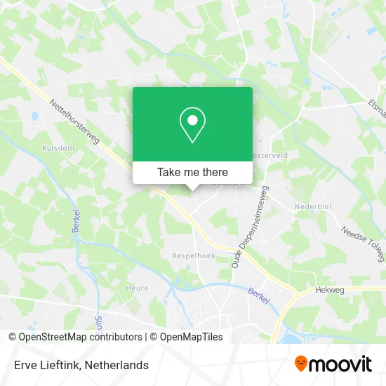 Erve Lieftink map