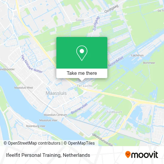 Ifeelfit Personal Training map