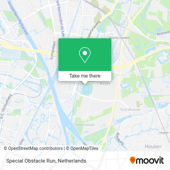 Special Obstacle Run map