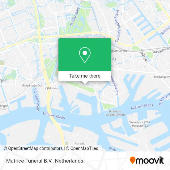 Matrice Funeral B.V. map