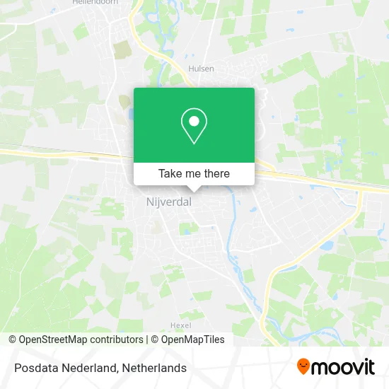 Posdata Nederland map