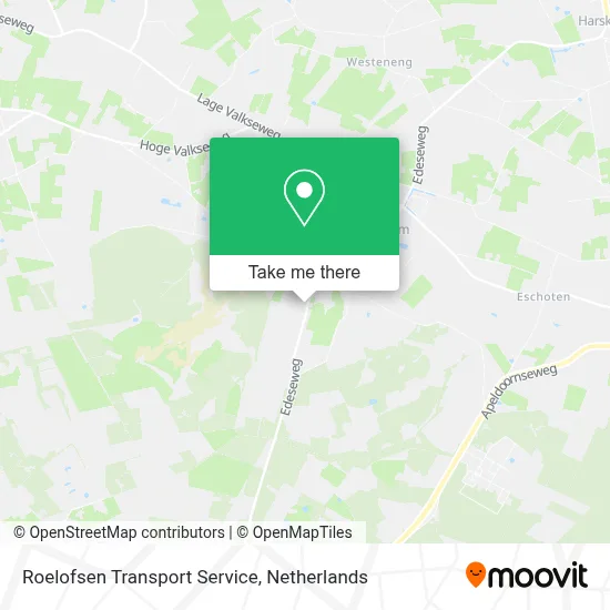 Roelofsen Transport Service map