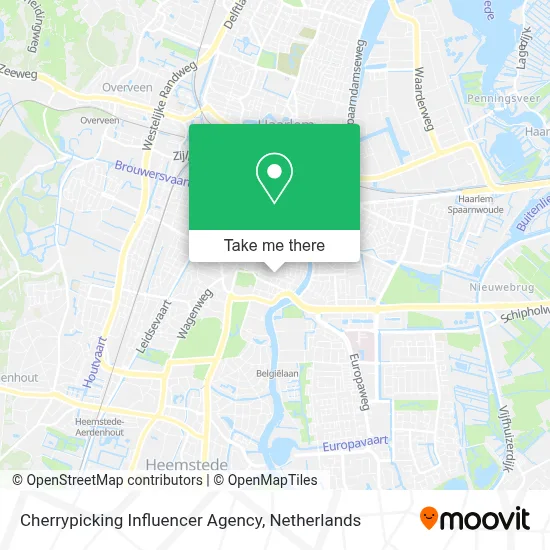Cherrypicking Influencer Agency map