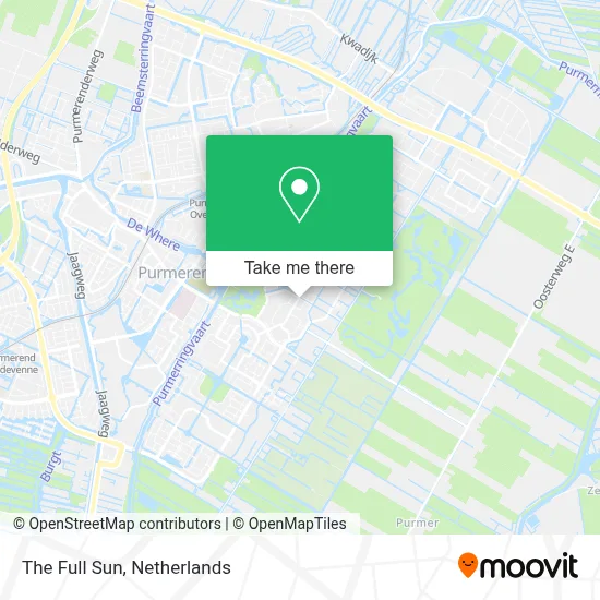 De Volle Zon map