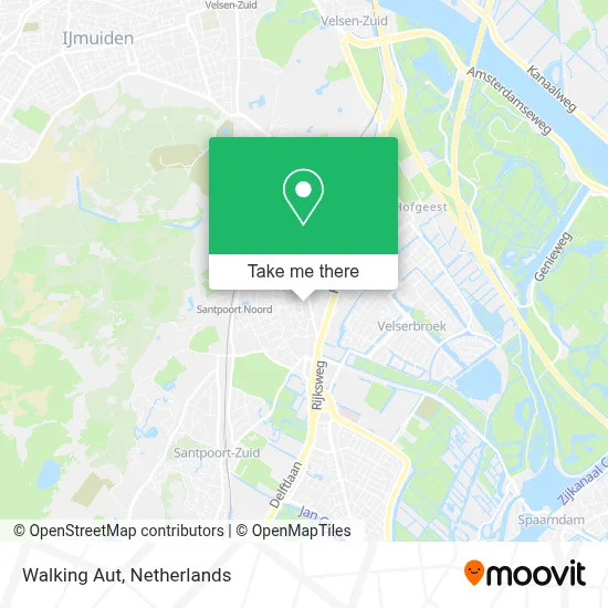Walking Aut map